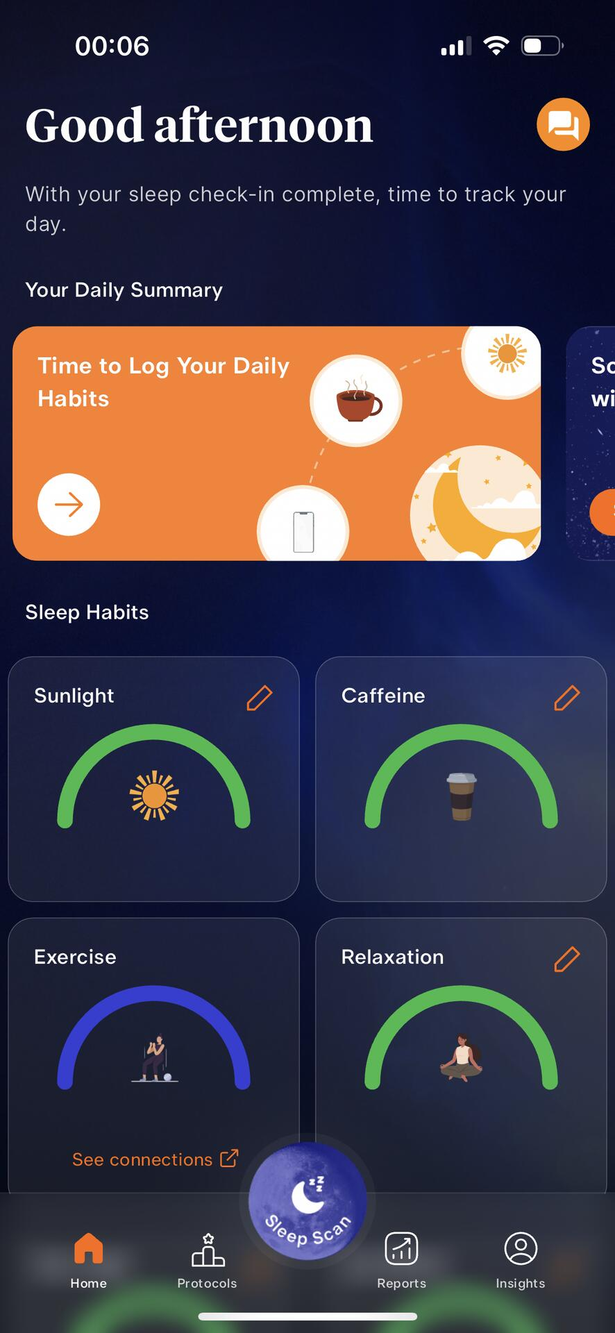 Emma Up: daily habit tracking